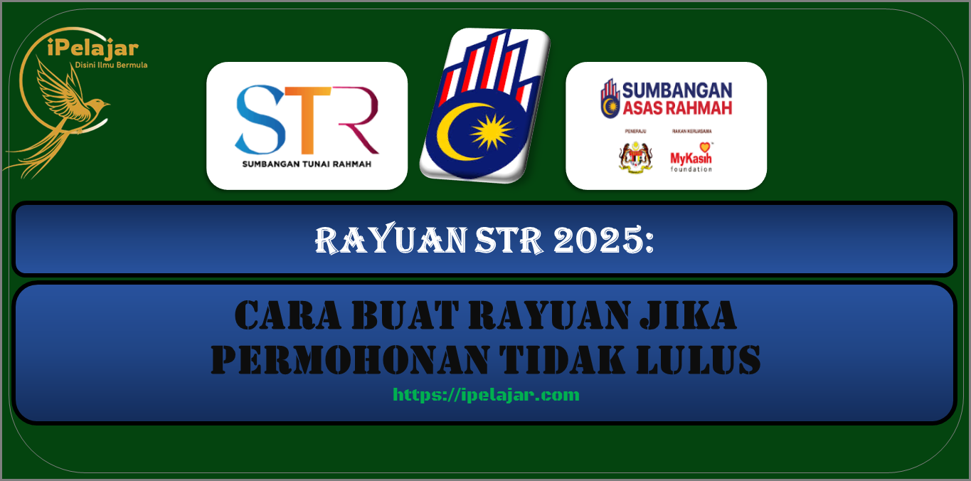 Read more about the article Rayuan STR 2025: Cara Buat Rayuan Jika Permohonan Tidak Lulus